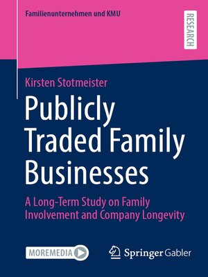 cover image of Publicly Traded Family Businesses